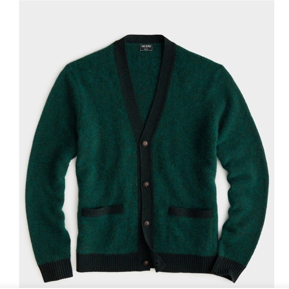 Todd Snyder Other - Todd Snyder Alpaca Cardigan in Evergreen size M